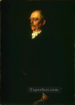 Franz von Lenbach Painting - Retrato de Otto von Bismarck Franz von Lenbach